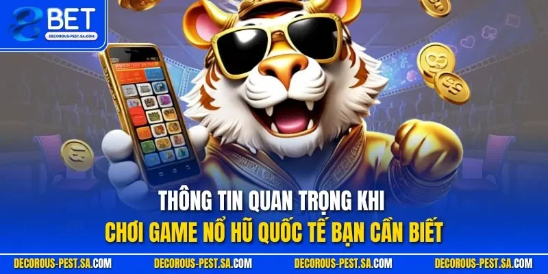 Thông tin quan trọng khi chơi game nổ hũ quốc tế bạn cần biết