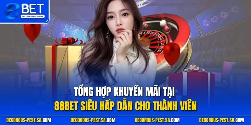 Tổng hợp khuyến mãi tại 88BET siêu hấp dẫn cho thành viên