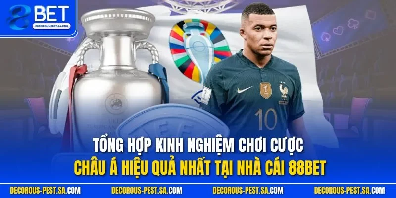 Tổng hợp kinh nghiệm chơi cược châu Á hiệu quả nhất tại nhà cái 88BET 